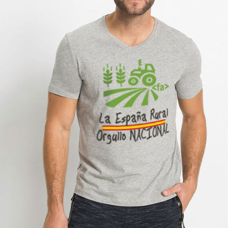 Camiseta España rural, orgullo nacional